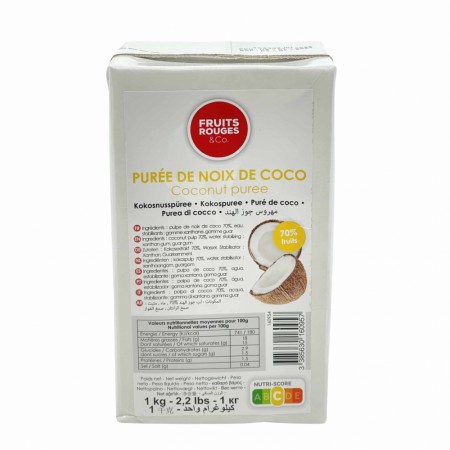 Kokospuré 1kg - Fruits Rouges & Co