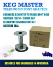 KegMaster Telescopic Adaptor - kegerator adapter for benkeplate thumbnail
