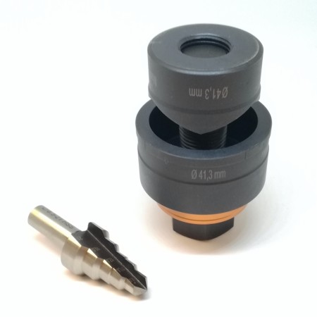 Hullstanse kit for tri-clamp gjennomføring - Ø41,3mm - Alfra